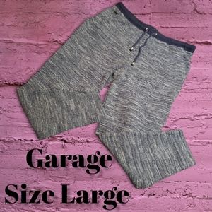 Garage Sz Large Blue Knit Jogger